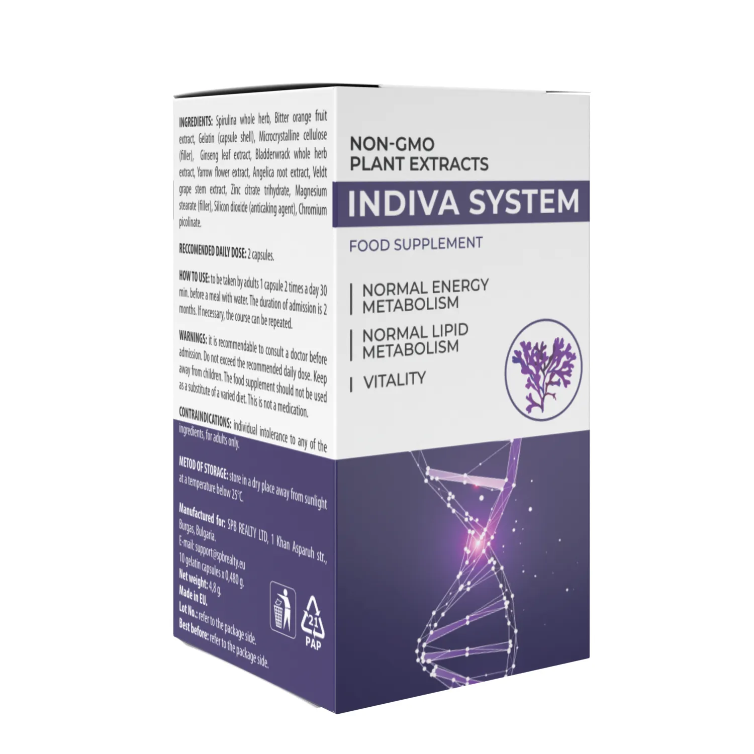 Verpackung des medikaments zum abnehmen